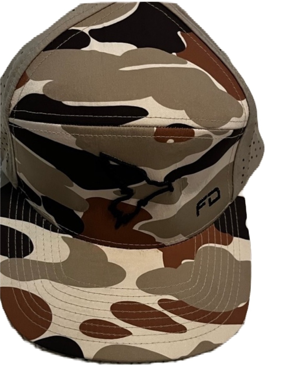 Camouflage Snapback Hat - Brown Camo men or women’s like new